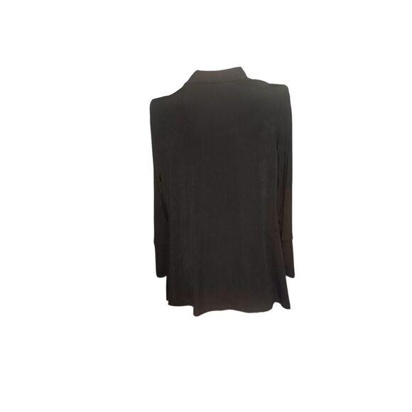 NEW WITH TAGS WOMEN Chico's Travelers ZIP SLEEVE cardigan Jacket Woman Size 1 (s - Picture 6 of 13